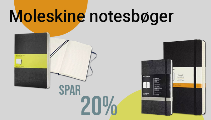 Moleskine notesbøger, uge 29